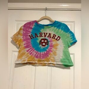 Woman’s Tie-Dye Crop T-Shirt
